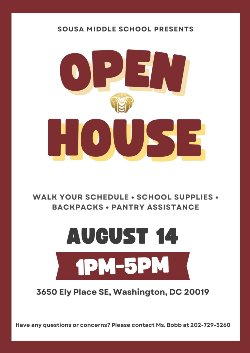 Open House Flyer